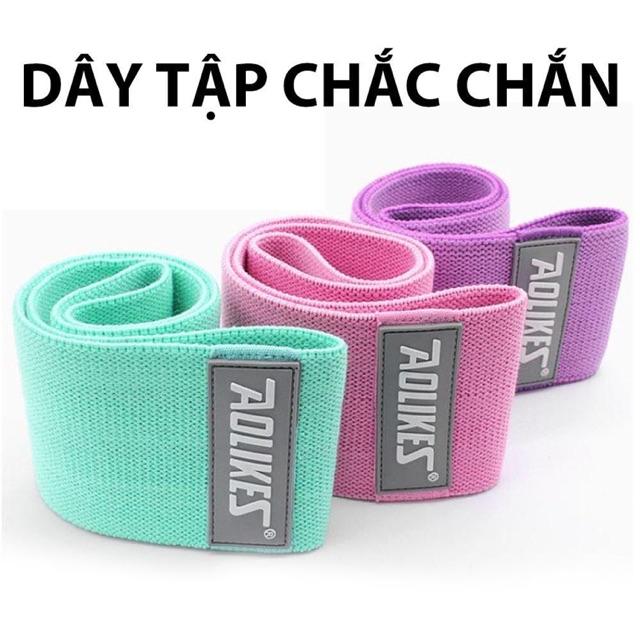 Bộ 3 Dây Tập Đàn Hồi Mini Band ( 3 Cấp Độ)