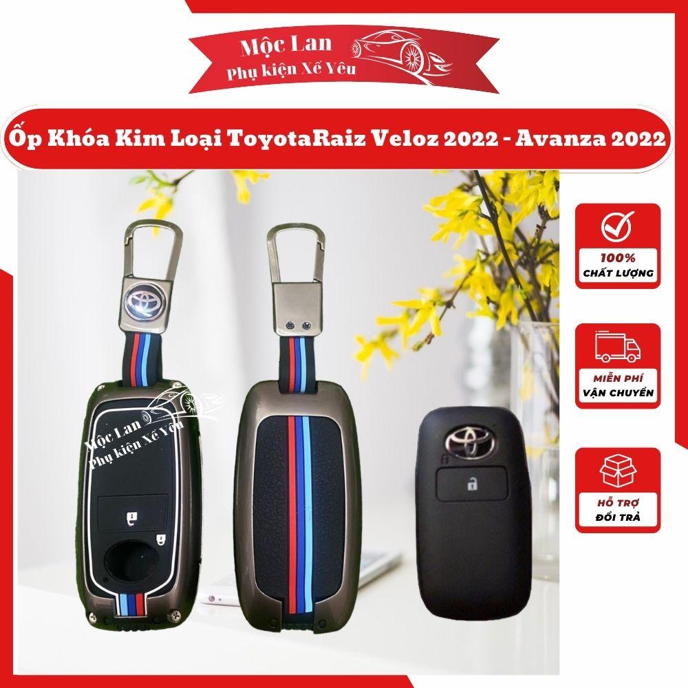 Ốp khóa kim loại xe ô tô Toyota Raize Veloz 2022 - Avanza 2022 - Chất liệu hợp kim - kiểu dáng thể thao