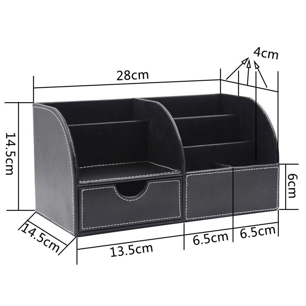 Multifunctional Desktop Storage Box  Office Business Organizer Rack