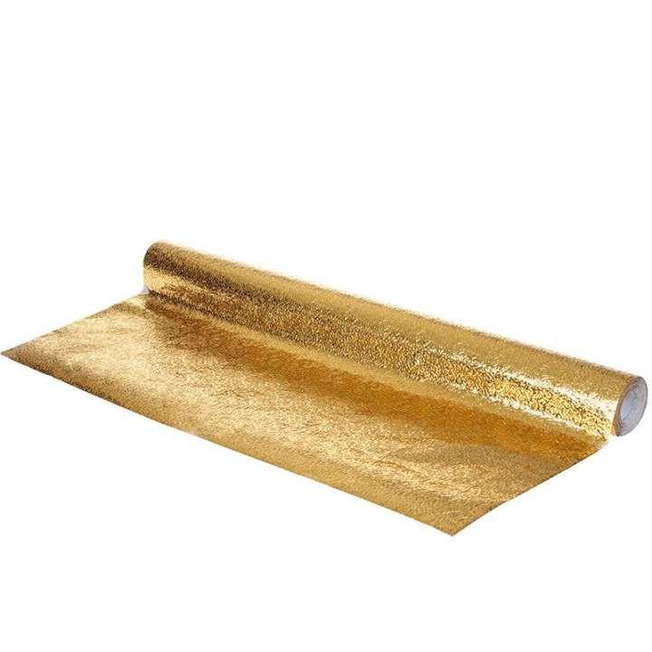 Giấy bạc dán bếp cách nhiệt chống thấm dễ dàng lau chùi vệ sinh khổ 0.6x3m