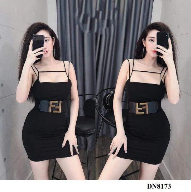 Đầm body đan dây sexy