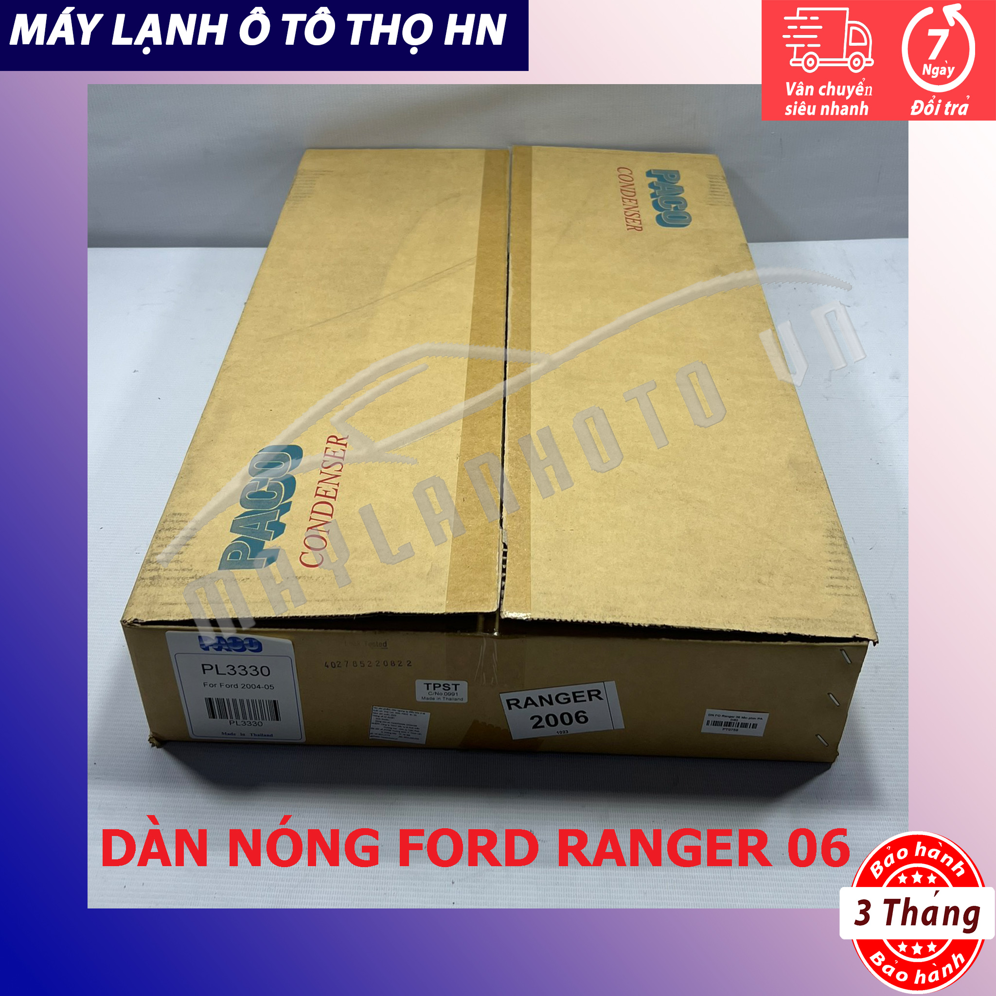 Dàn nóng Ford Ranger 2005 Hàng xịn Thái Lan