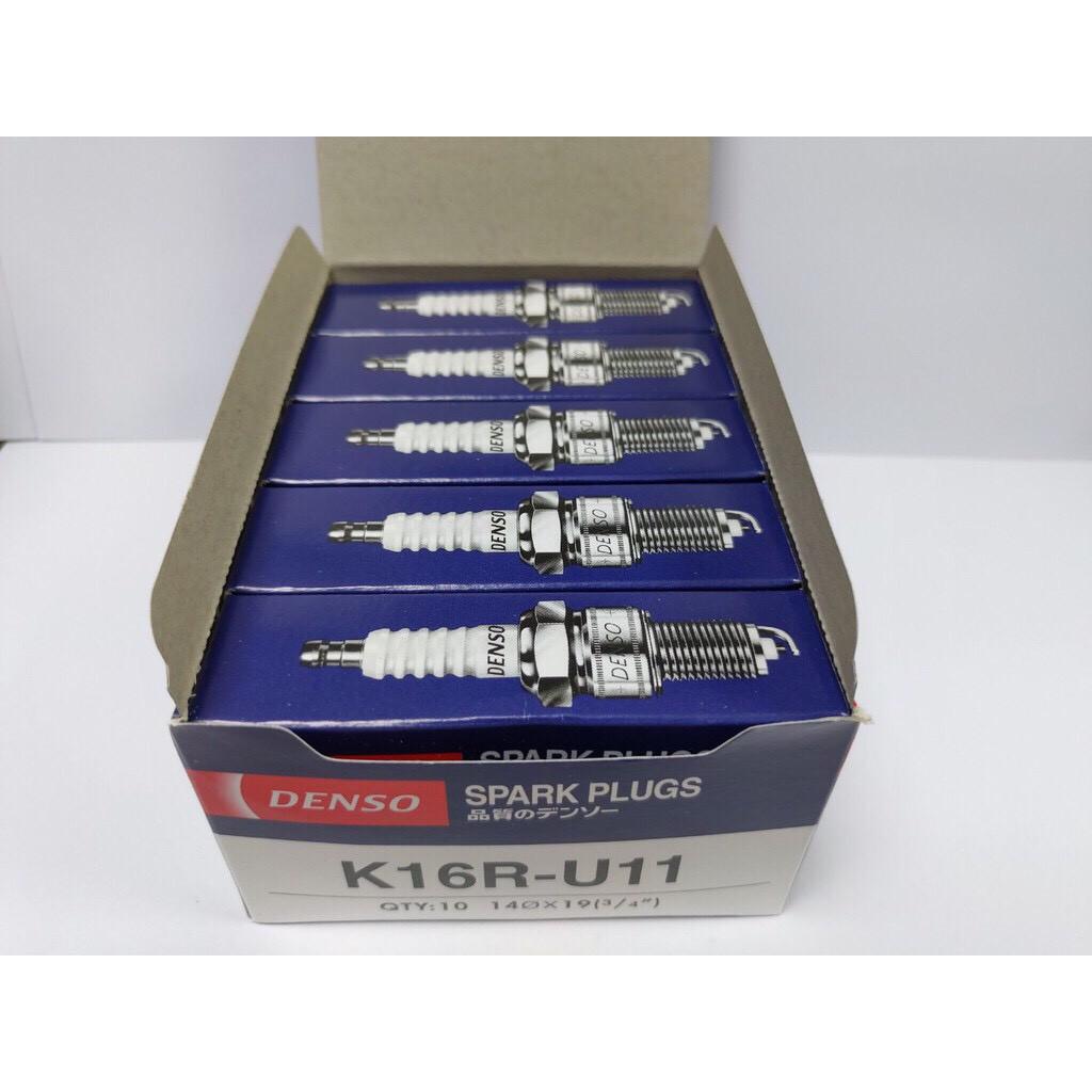 Bugi Denso K16R-U11 chính hãng cho các loại xe Toyota Vios, Corolla, Altis, Yaris