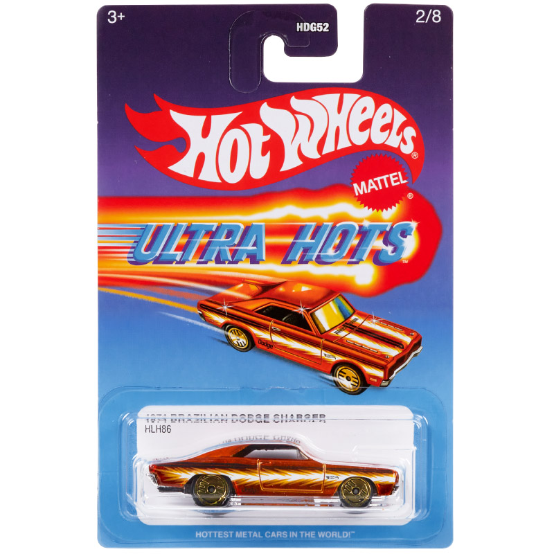 Đồ Chơi HOT WHEELS Siêu Xe  Ultra Hots - 1974 Brazilian Dodge Charger HLH86/HDG52