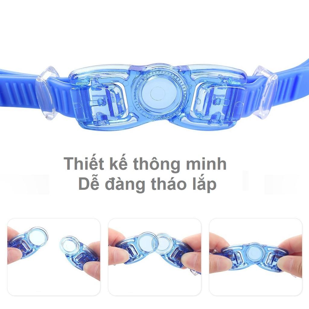 Kính bơi người lớn cho nam, nữ SPORTY 1938 mắt trong cản tia UV kính bơi cho bé, trẻ em trên 6 tuổi