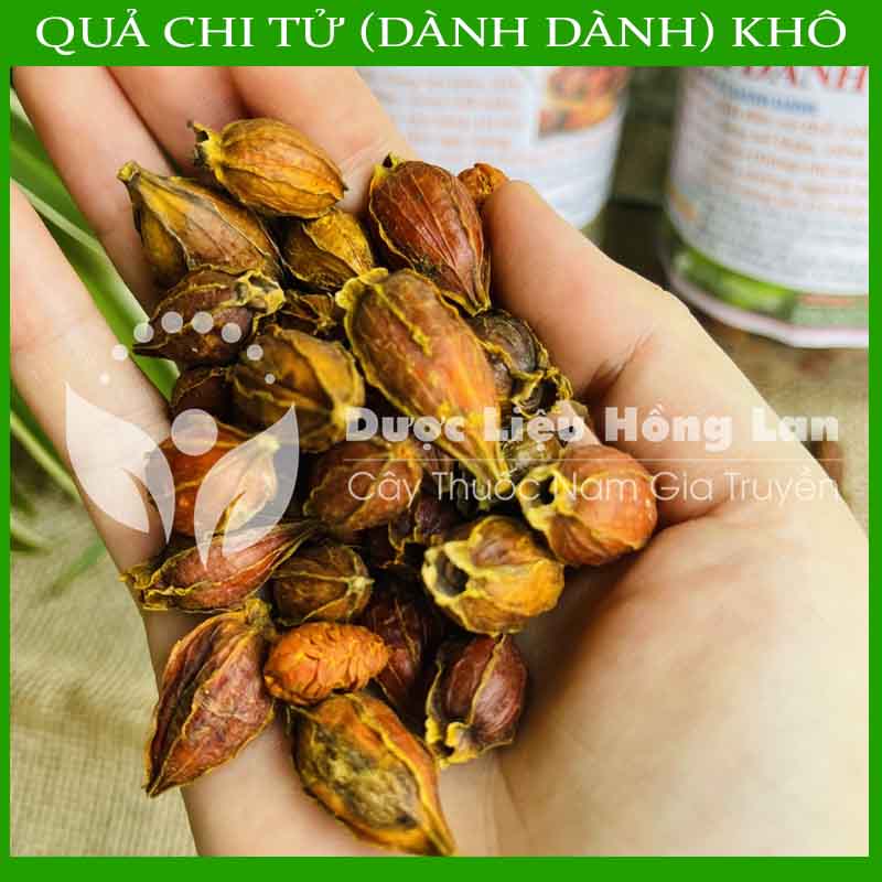 Quả dành dành/ chi tử khô sạch đóng gói 500gram