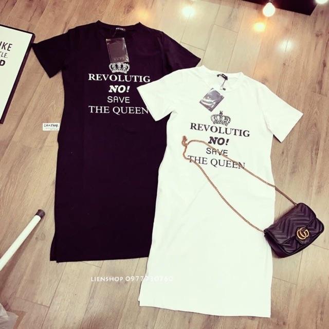 Váy suông cotton
