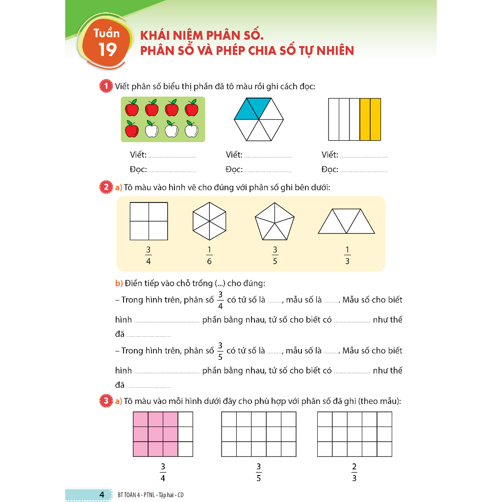 Sách - Bài tập phát triển năng lực Toán 4 Tập 2