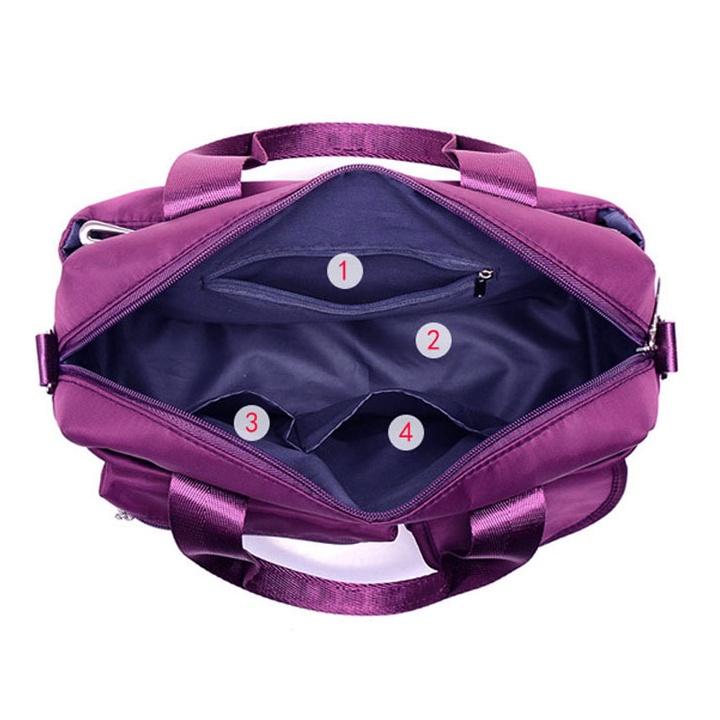 Túi xách, túi đeo chéo nữ vải dù oxford mềm mại, chống thấm nước cao cấp size 29cm TUI-101