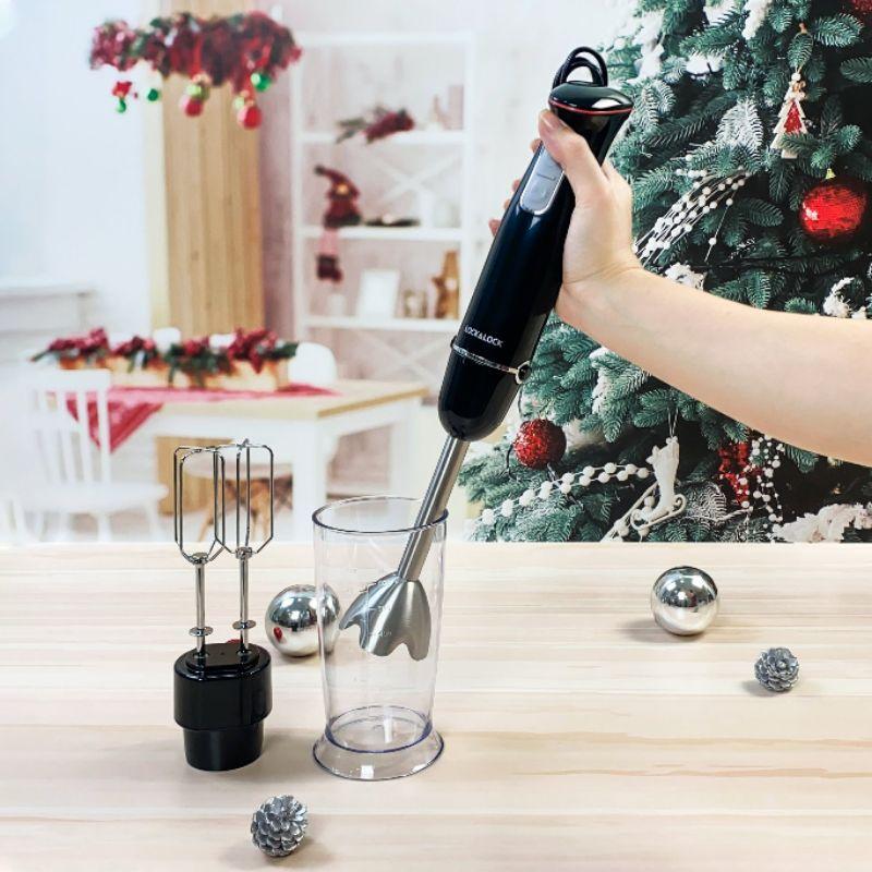 Máy Xay Cầm Tay Kiêm Đánh Trứng Cao Cấp Tiện Lợi EJM516