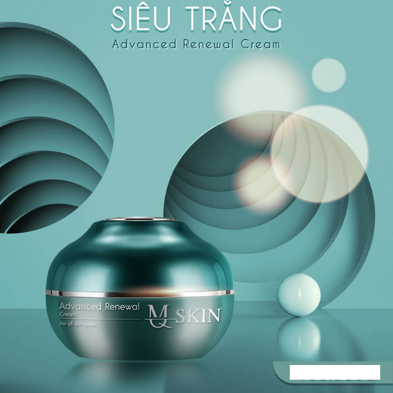 Kem Siêu Trắng MQ SKIN Giúp Làm Trắng Da Ngăn Ngừa Nám Xạm Da ADVANCED RENEWAL CREAM