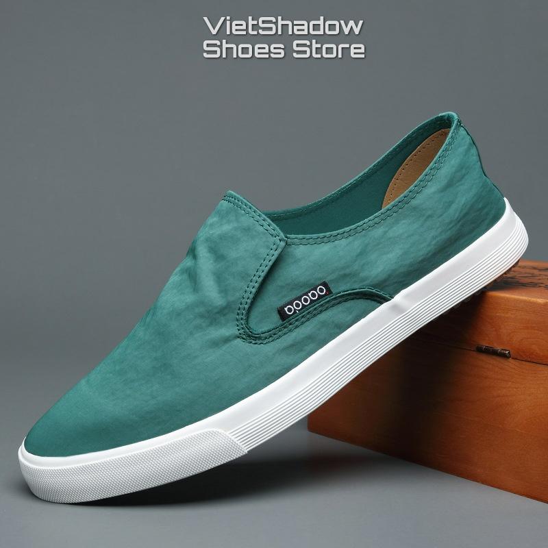 Slip on nam - Giày lười vải nam cao cấp BAODA - Vải polyester 9 màu tuyệt đẹp - Mã 20042