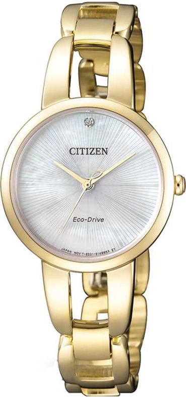 Đồng Hồ Citizen EM0432-80Y Nữ Eco-Drive Kính Sapphire 28mm