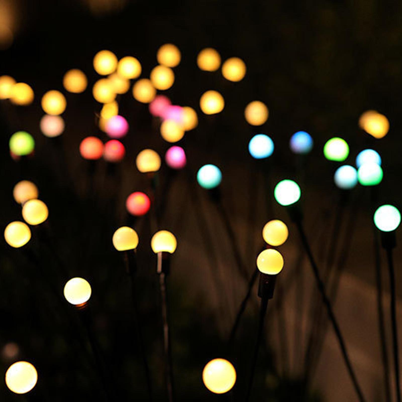 Outdoor Solar Powered Garden Lights Landscape Lamp Lamp for Holiday Lawn