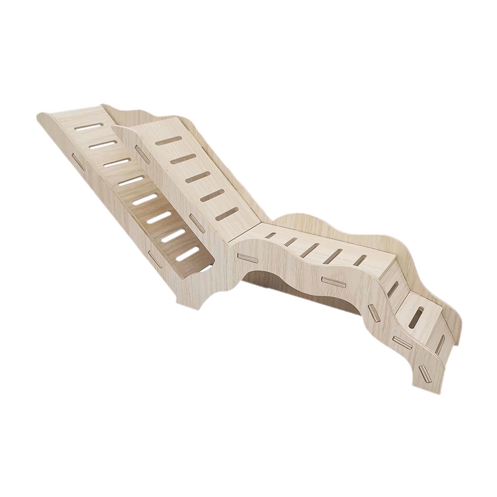 Hamster Ladder Hamster House Hideouts Landscaping Supplies Dwarf Gerbils Hamster Habitat Climbing Toy for Landscaping Rat Digging Small Pets