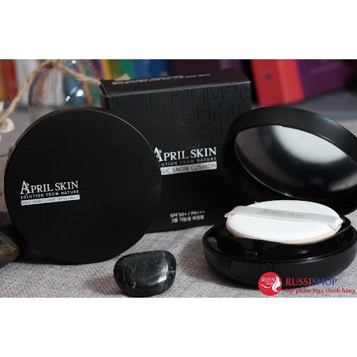 Phấn nước April Skin Magic Snow Cushion SPF 50++ Hàn Quốc