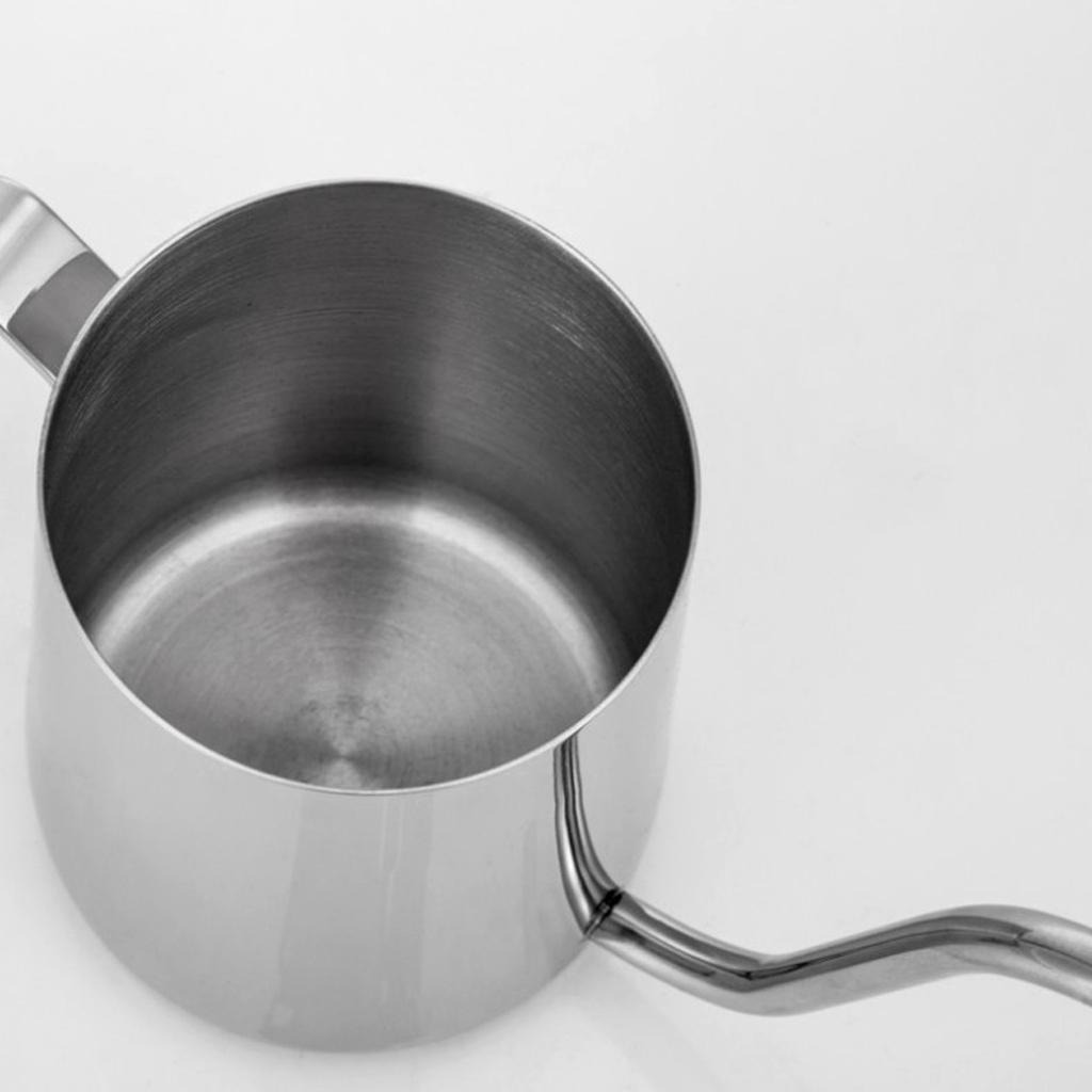 Stainless Steel Coffee Drip Pot Jug Kettle for Bar Coffee Shop 350cc