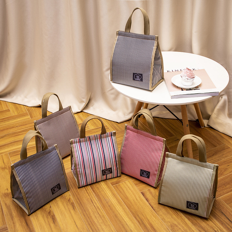 Túi Đựng Hộp Cơm Giữ Nhiệt Size Lớn, Kiểu Dáng Thời Trang Hiện Đại Ver.5 - Hàng Chính Hãng Besti