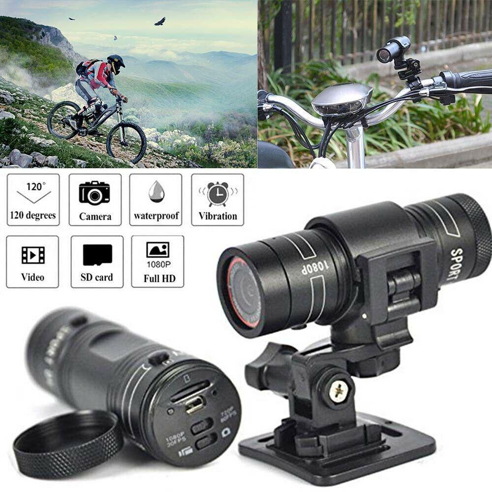 F9 Sports Camera Camcorder HD 1080p Mountain Bike Bicycle Motorcycle Helmet Action Waterproof Camera Video DV Car Video Recorder