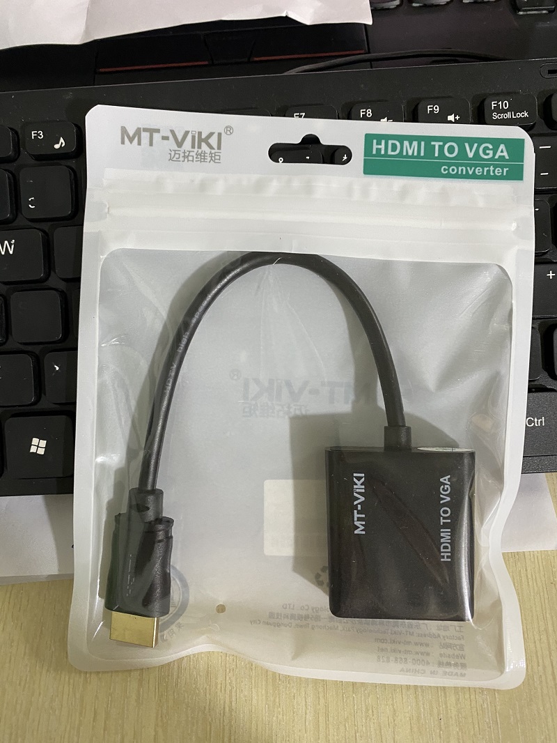 Cáp chuyển đổi HDMI sang VGA dài 20cm MT-ViKi cao cấp