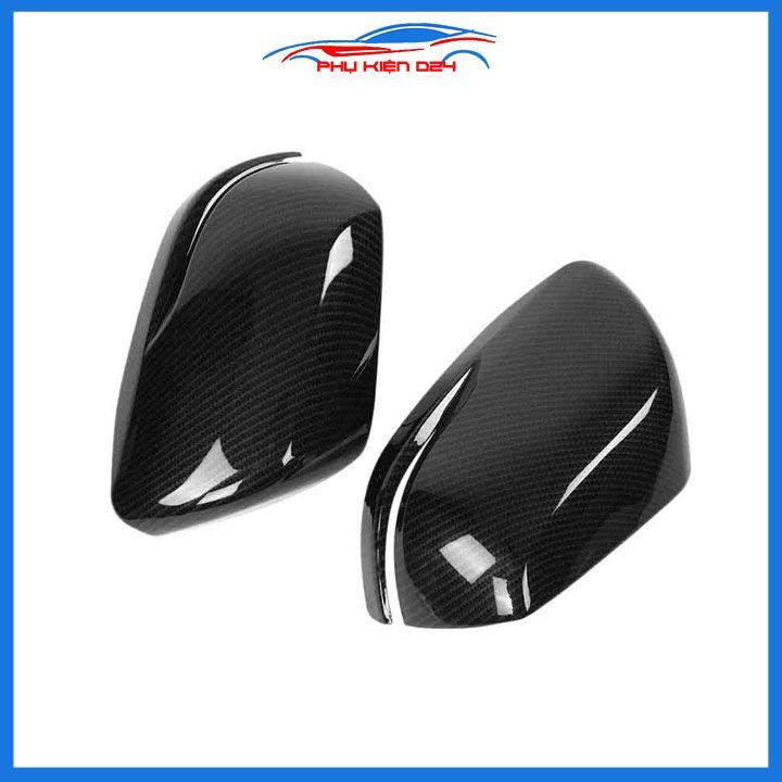 Ốp gương chiếu hậu CRV, C-RV 2018-2019-2020-2021-2022 vân Cacbon bảo vệ chống trầy trang trí làm đẹp xe