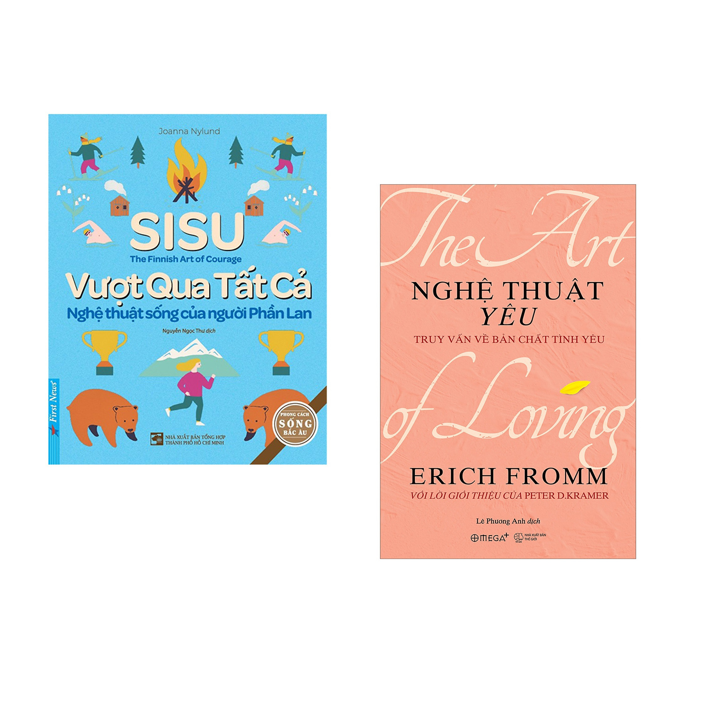 Combo 2 cuốn sách: SiSu - Vượt Qua Tất Cả + Nghệ Thuật Yêu