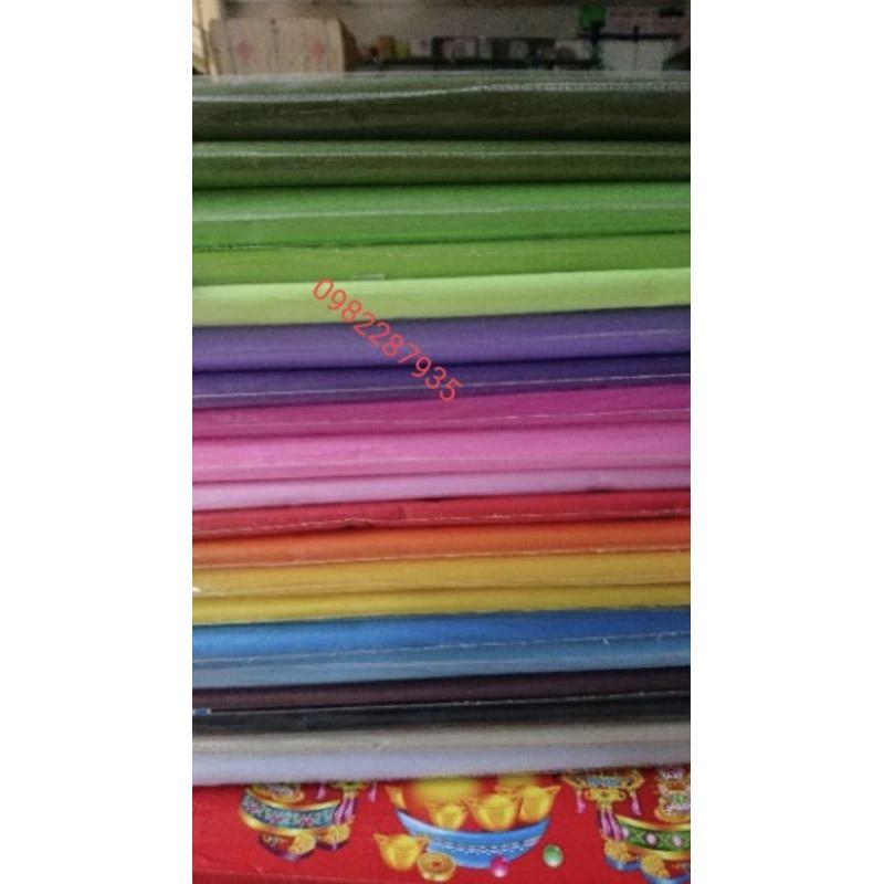 Giấy lụa gói hoa mếch mỏng set 50 tờ( chọn màu ảnh cuối)