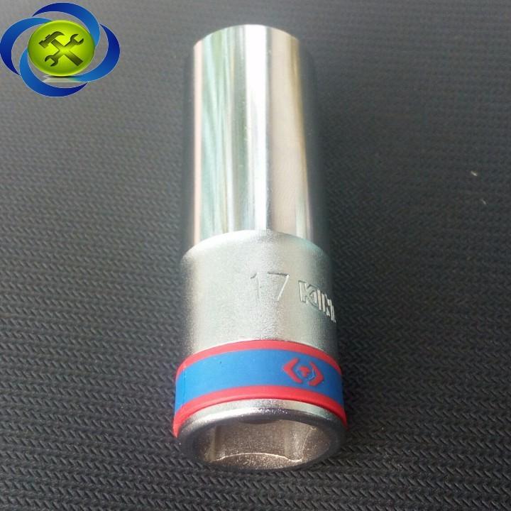 Tuýp 17mm 1/2 Kingtony 423517M loại dài 6 cạnh màu trắng