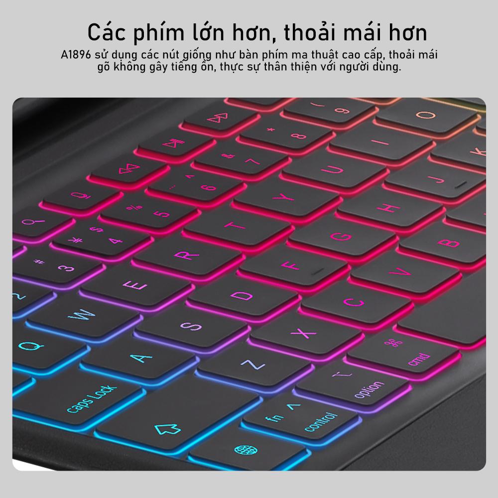 [HÀNG CHÍNH HÃNG GOOJODOQ] Bàn Phím Bluetooth Không Dây GOOJODOQ Từ Tính Dành Cho Ipad Pro 11 Air 5 4 10.9 Gen 9th 8th 7th 10.2 Bảo hành chính hãng