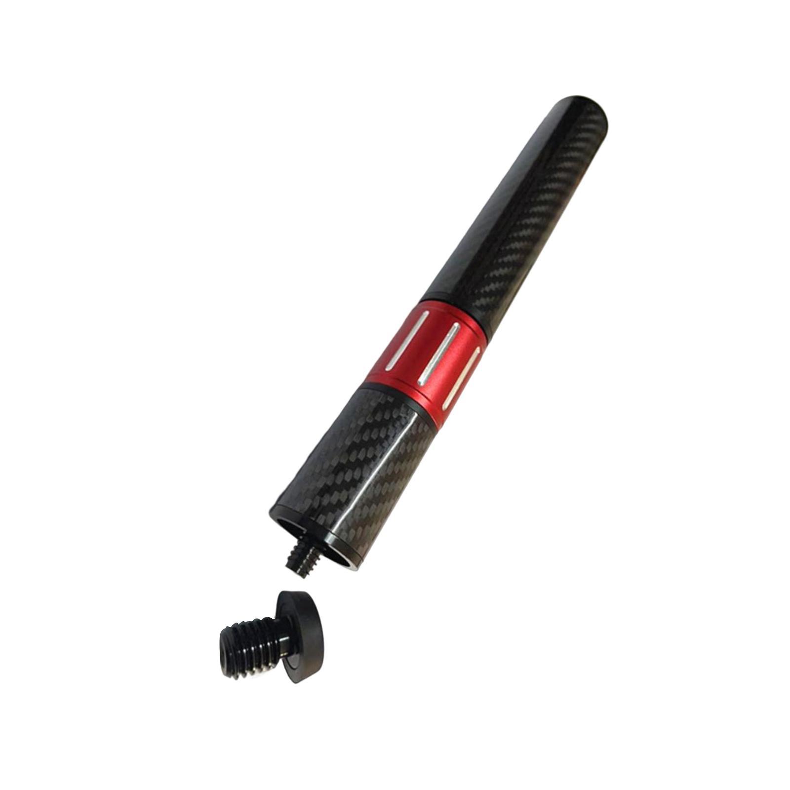 Telescopic Pool Cue Extension Snooker Cue Extend Compact Billiard Holder Cue Joint Accessories End Lengthener for Billiard Cues Professional