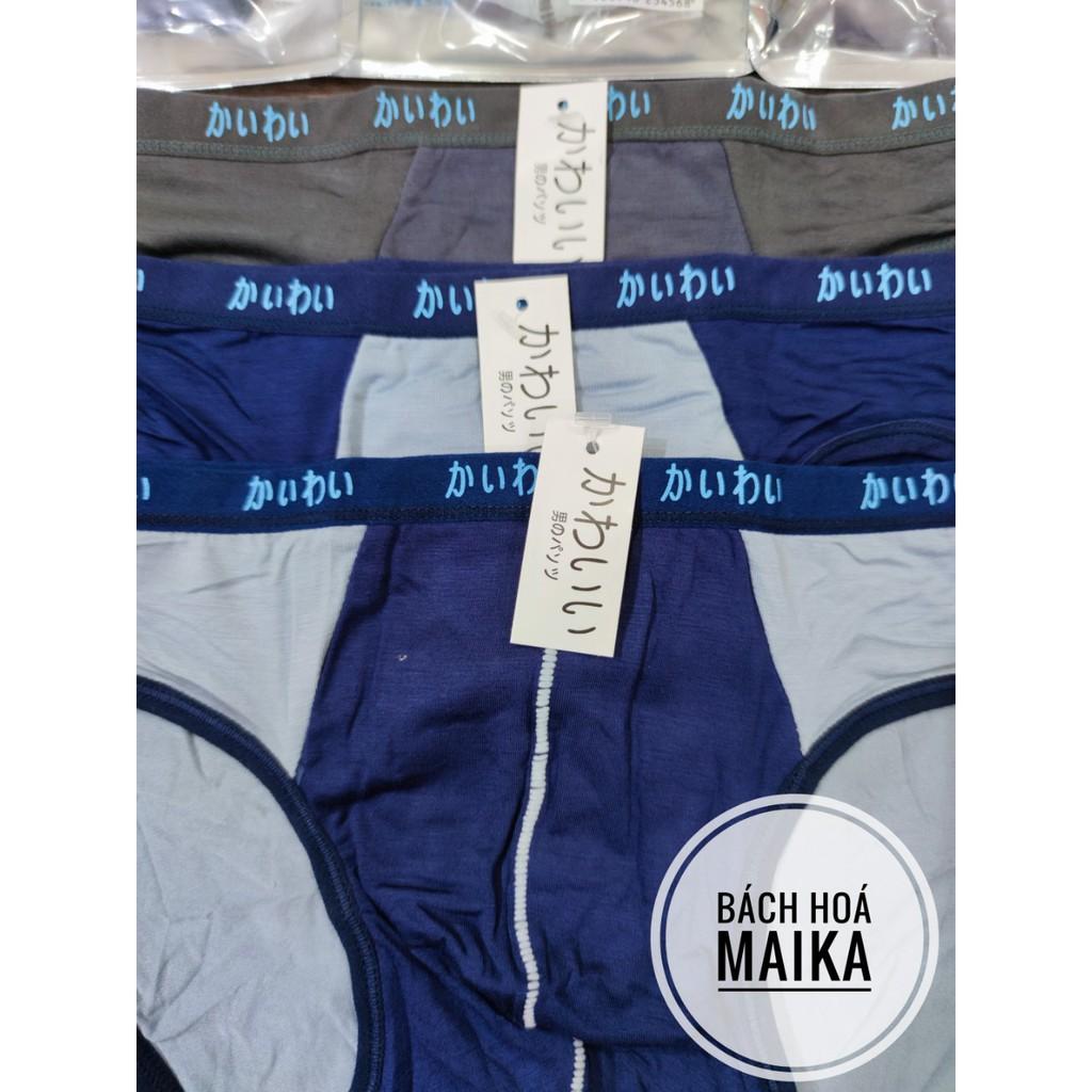 Quần sịp nam tam giác cotton co giãn mỏng mát - SN01