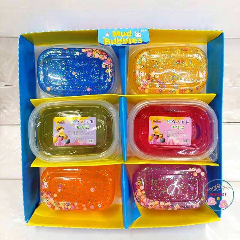 Slime kim tuyến hoa quả trái cây hộp 280gr 9 màu cực đẹp Đồ chơi hũ slam chất nhờn ma quái squishy