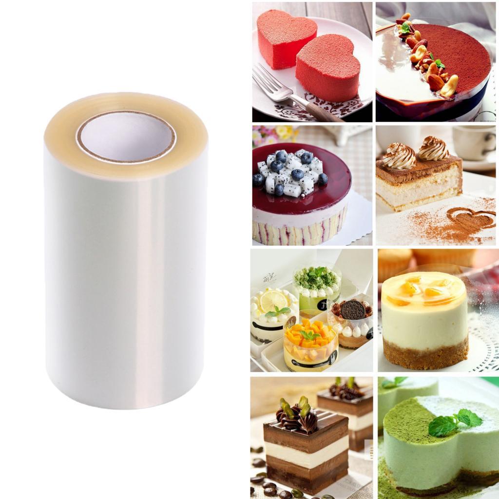 Cake Collars Transparent Cake Strips, Cake Tools 10cmx10m 6cm 8cm 12cm