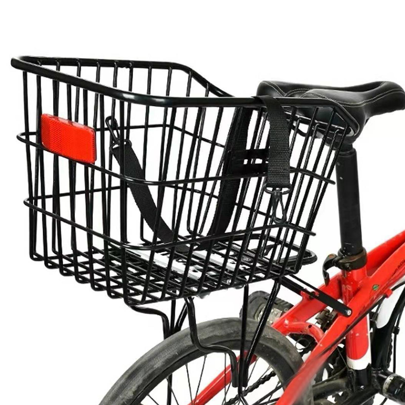 Bike Storage Basket with Bike Reflector for Universal Accessory Durable