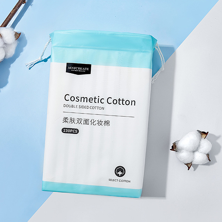 Bông Tẩy Trang M'AYCREATE Ba Lớp COTTON Mềm Mịn Dai 230 miếng P03N