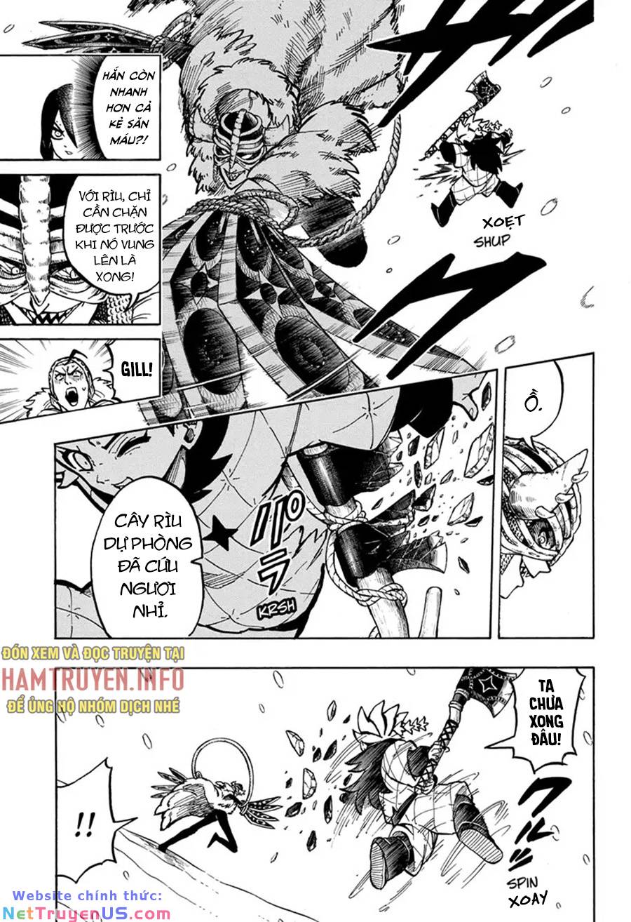 gill: "không ai có thể đánh bại ta khi ta dùng rìu!" chapter 6 7
