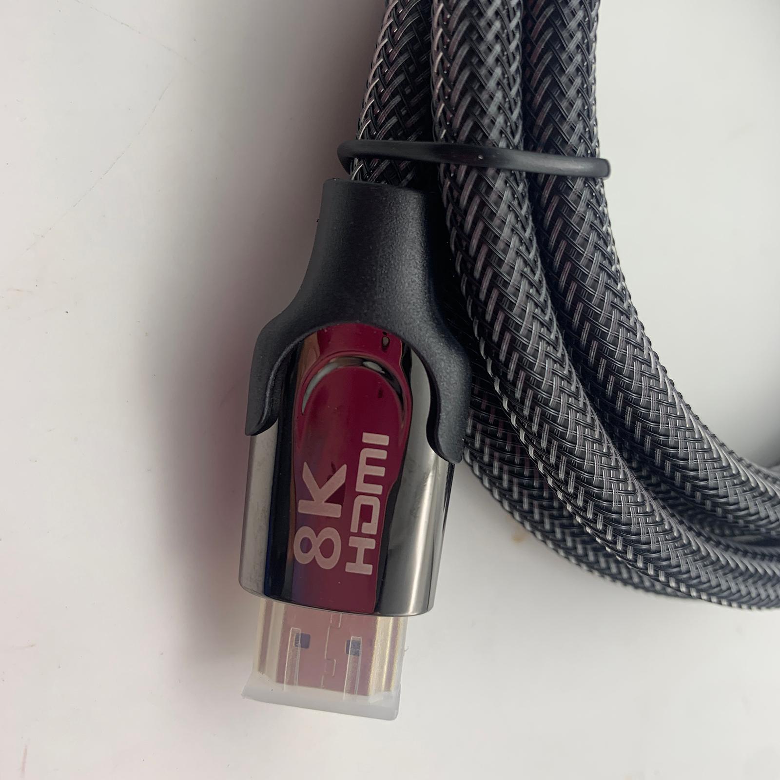 High-Speed, Ultra HD HDMI 2.1 Cable Replacement, High definition 48Gbps 8K HDMI Cable Connect Wire Fits for Xbox, TV PC, DVD Player