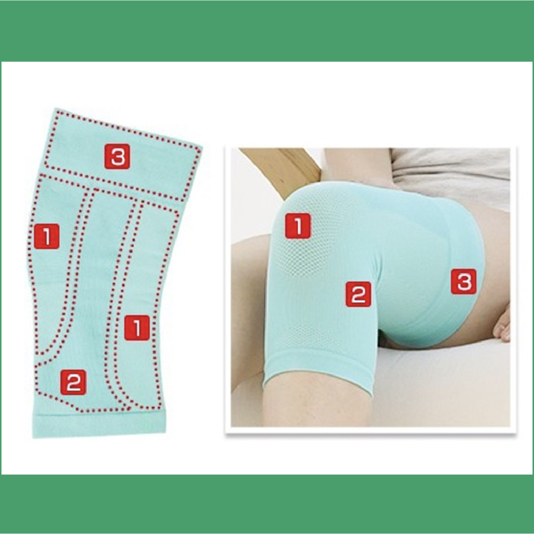 Đai bảo vệ đầu gối loại mềm Phiten knee supporters soft type light AP217014/AP217016