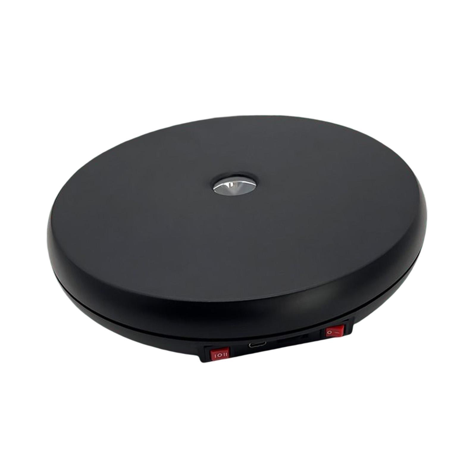 LED Rotating Display Stand Adjustable Speed 360 Degree Rotation for Craft
