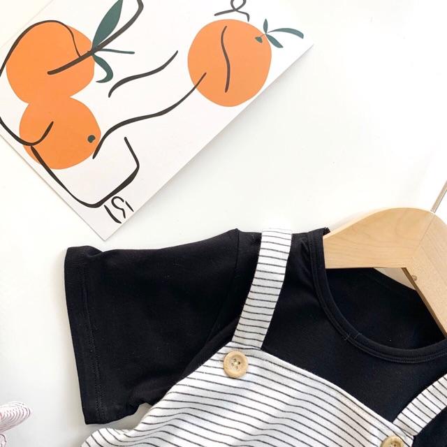 Set bộ bé trai phối yếm