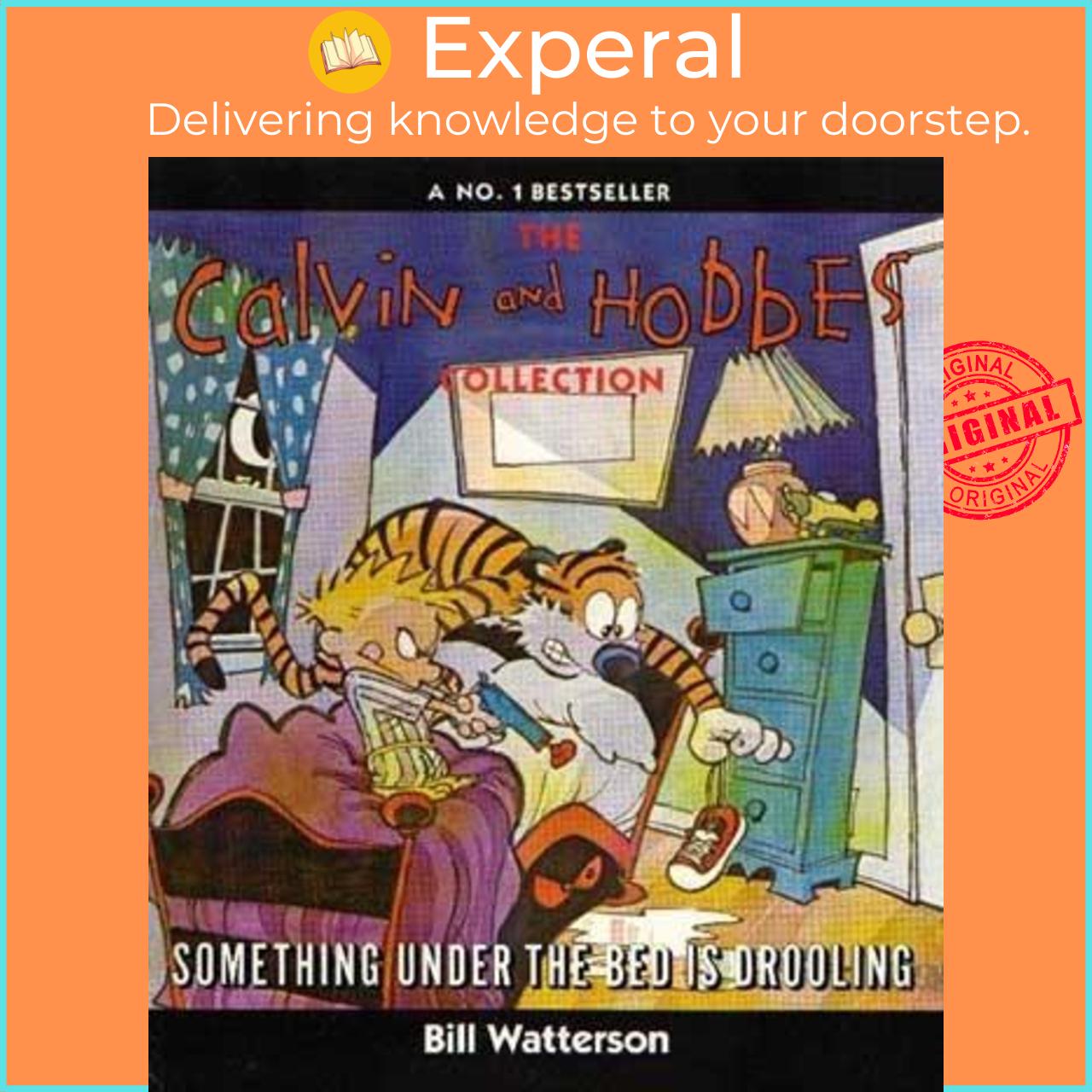 Sách - Something Under The Bed Is Drooling : Calvin & Hobbes Series: Book Two by Bill Watterson (UK edition, paperback)