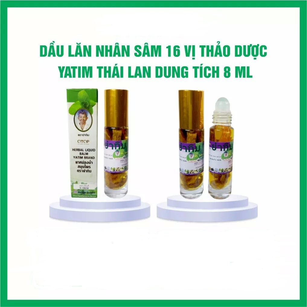 Dầu lăn Yatim 16 vị