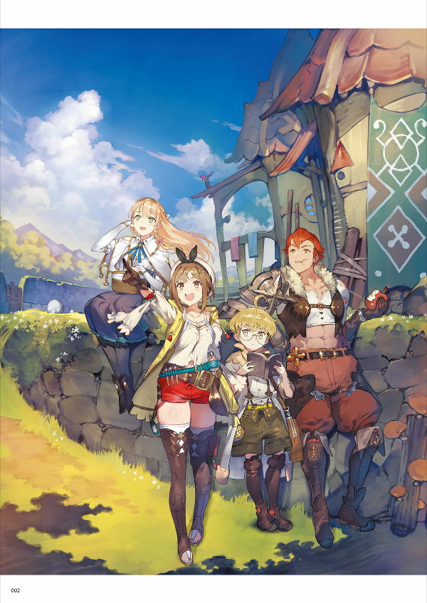 Atelier Ryza: Ever Darkness & The Secrect Hideout Official Visual Collection (Japanese Edition)