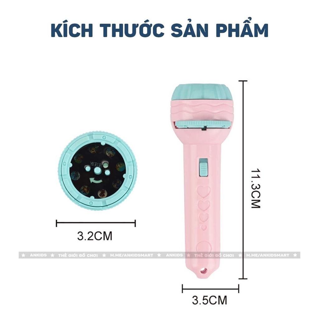 Đèn pin chiếu hình ảnh động vật siêu nhân hoạt hình học sinh động siêu đẹp cho bé 80 chi tiết