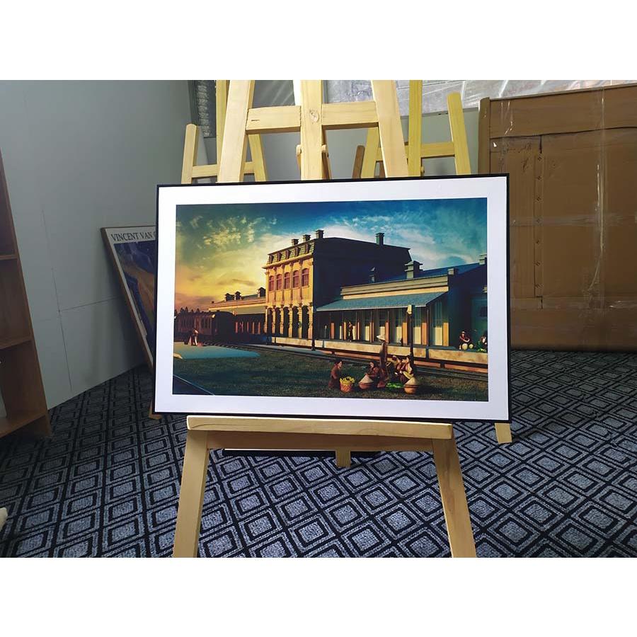 Tranh phong cảnh Hà Nội xưa - HNX052