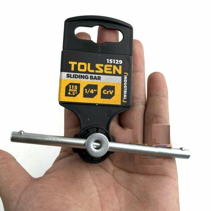 CẦN TRƯỢT 1/4''X115MM TOLSEN 15129 - HÀNG CHÍNH HÃNG