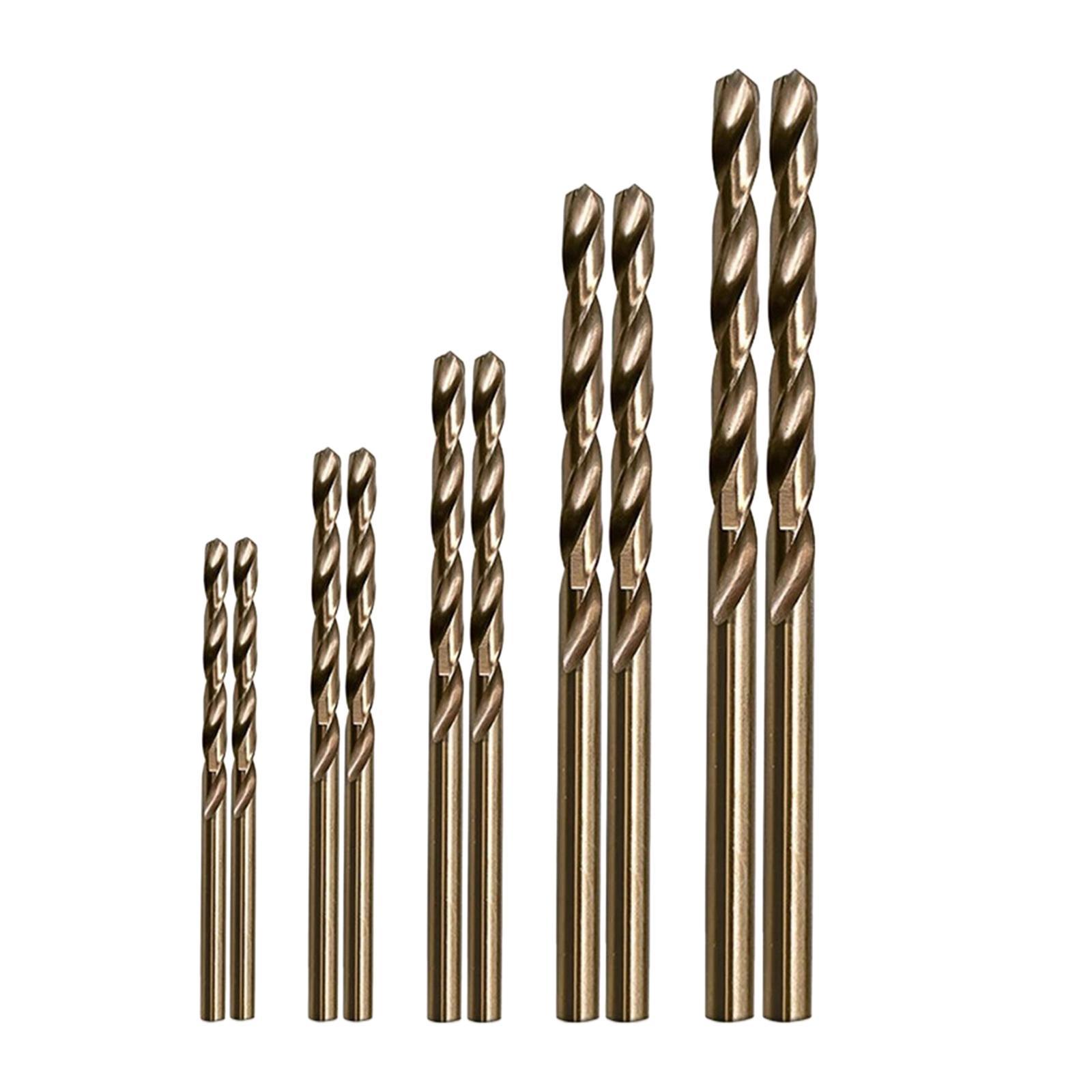 10x Twist Drill Bit Drill Drilling Tool Drill Bit Metal