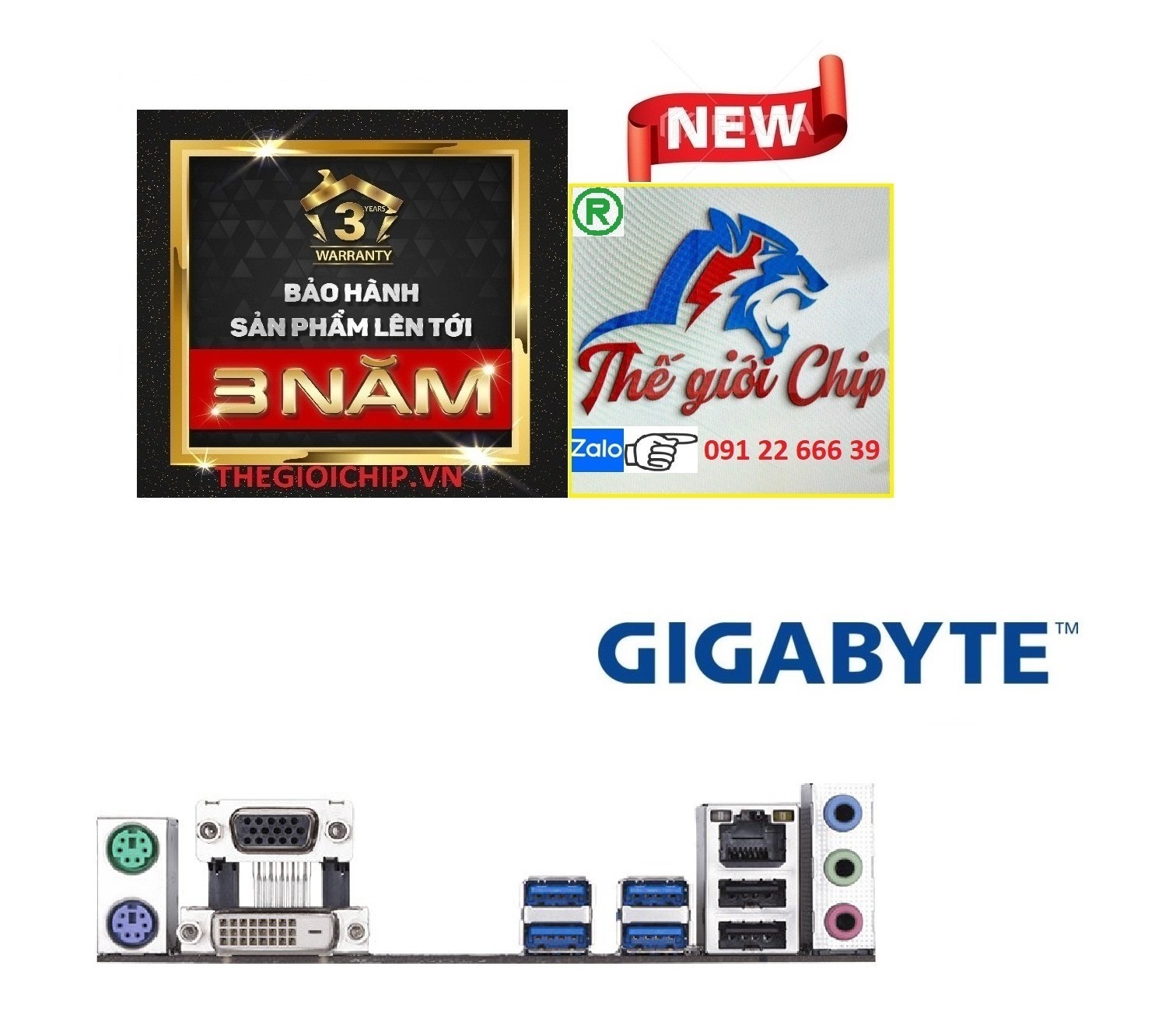 Bo Mạch Chủ (Mainboard) GIGABYTE B360M POWER (HÀNG CHÍNH HÃNG)