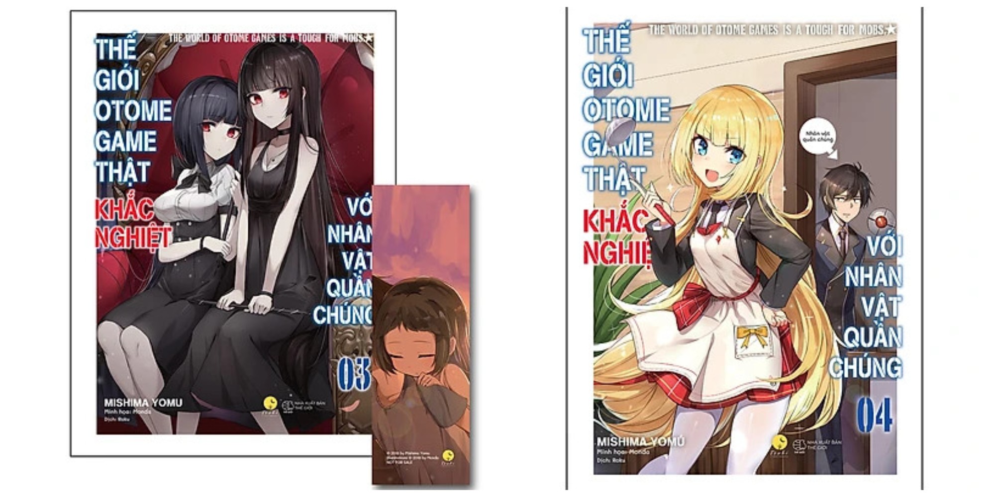 Combo 2 Quyển: Thế Giới Otomegame Thật Khắc Nghiệt Với Nhân Vật Quần Chúng