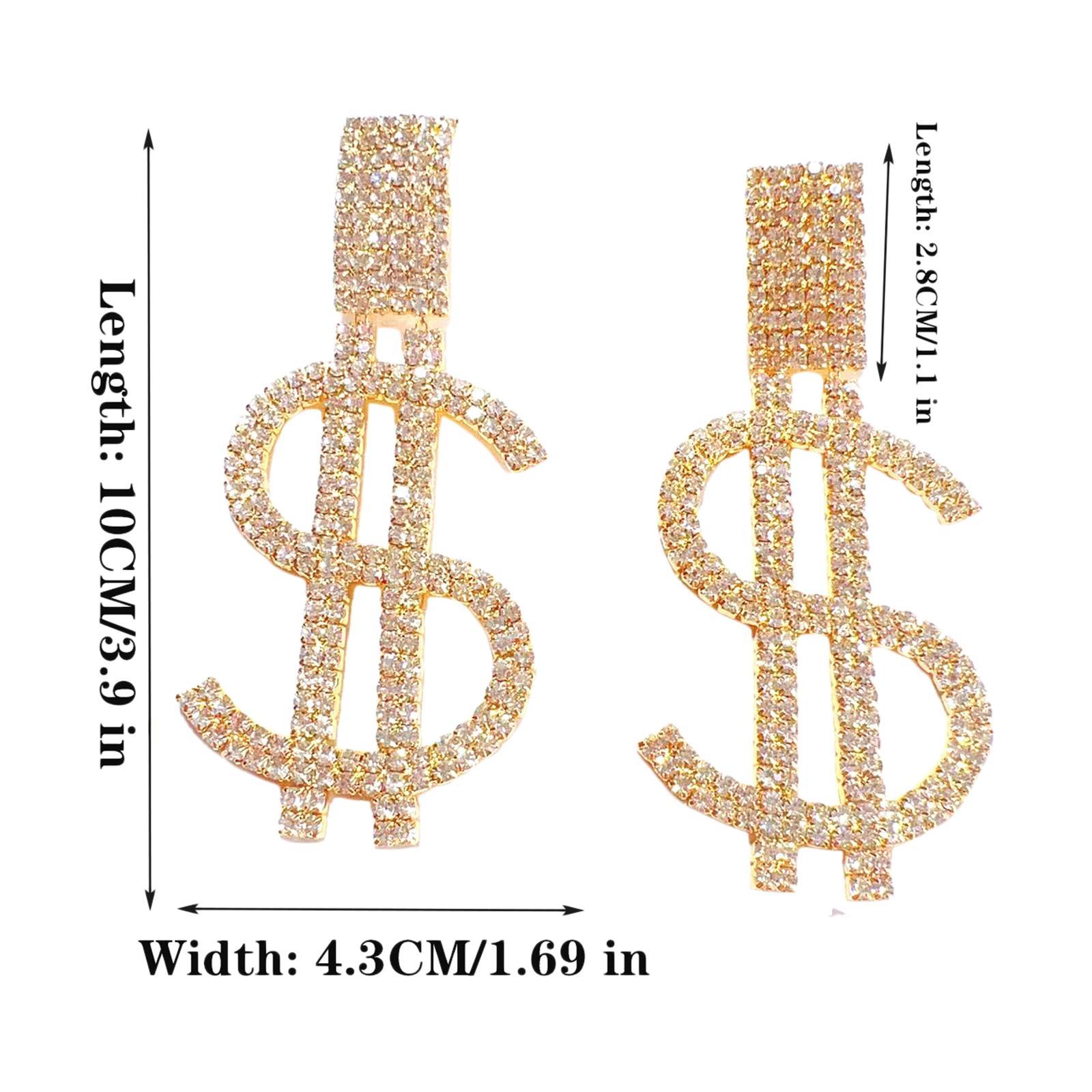 Long Pendant Earrings Dangling Earrings Fashion Jewelry Hyperbole Personalized Earrings Drop Earrings for Dating Wedding Prom